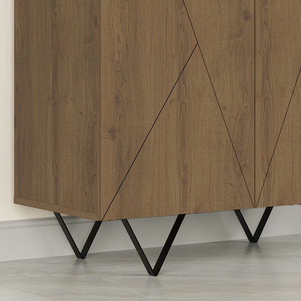 Jakomen Wood & Metal Cabinet - Karrari
