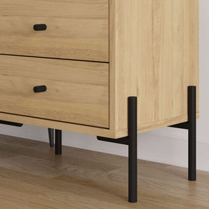 MALTA Nightstand – Oak Wood - Karrari