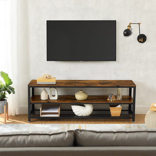 Industrial TV Stand for Screen Size up to 60 Inches, Lengthened TV Cabinet
