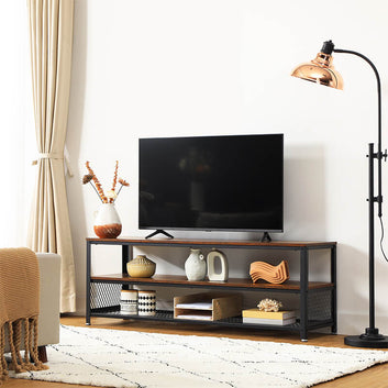 Industrial TV Stand for Screen Size up to 60 Inches, Lengthened TV Cabinet
