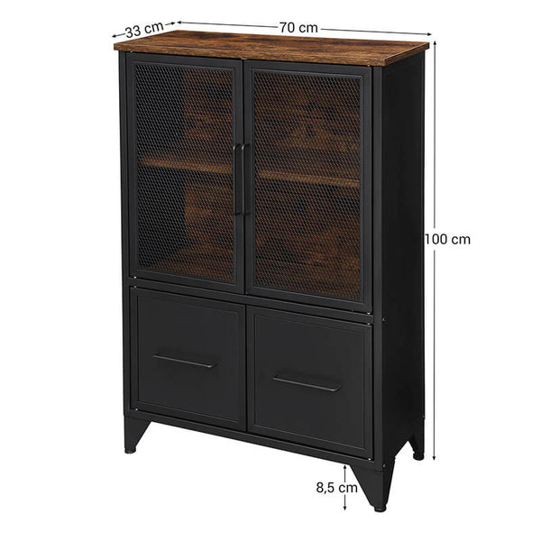 Storage Sideboard Cabinet - Mesh Doors - Karrari