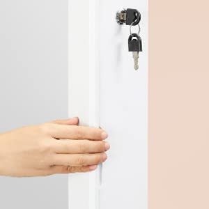 Wall-Mounted Lockable Jewellery Cabinet - Karrari