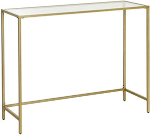 Gold Metal Frame Console Table - Karrari