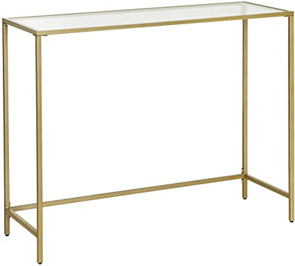 Gold Metal Frame Console Table - Karrari