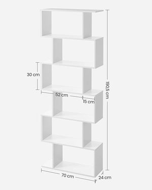 6-Tier Cube Bookshelf - Karrari