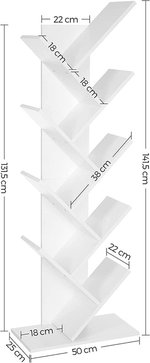 9-Tier Tree Bookshelf - Karrari