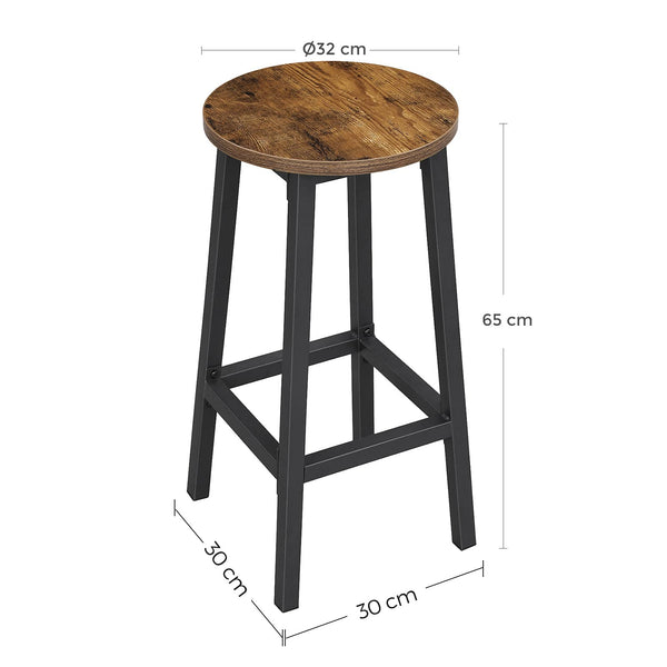 Set of 2 Kitchen Stools - Karrari