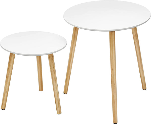 2-Piece Round Nesting Side Tables - Karrari