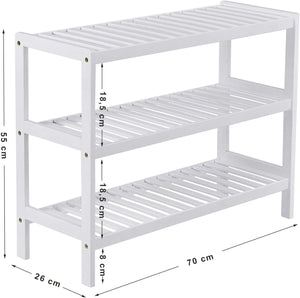3-Tier Bamboo Storage Shelf - Karrari