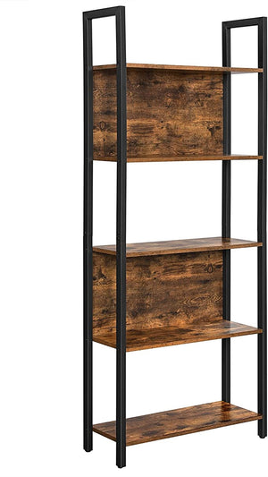 5-Tier Bookcase & Storage Shelf - Karrari