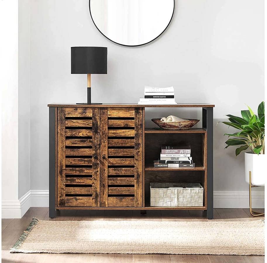 Storage Sideboard Cabinet with Doors & Shelves - Karrari