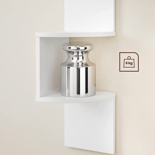 5-Tier Floating Corner Shelf - Karrari