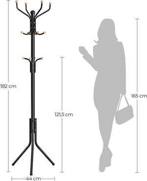 Tall Metal Coat & Hat Hanger - Karrari
