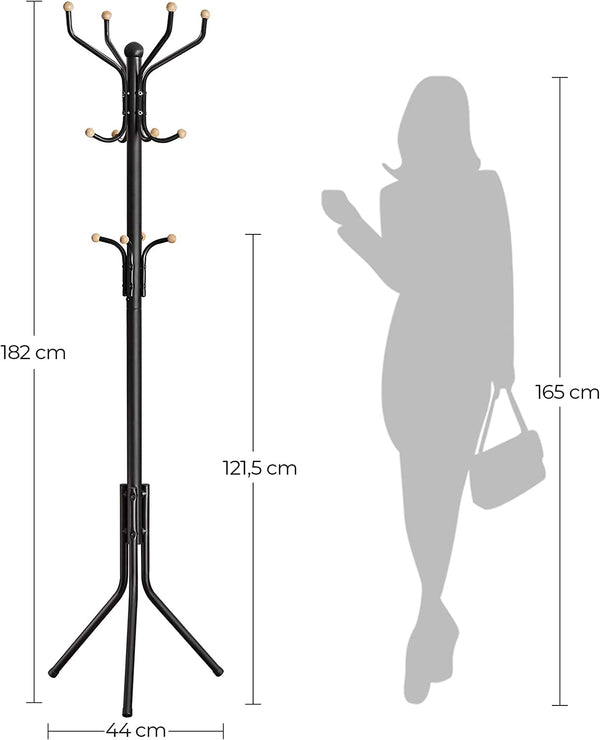 Tall Metal Coat & Hat Hanger - Karrari