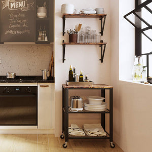 Set of 2 Large Floating Wall Shelves - Karrari