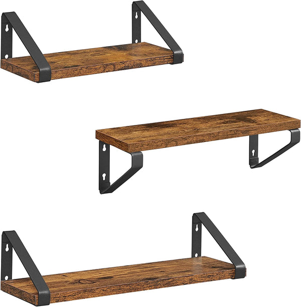 Set of 3 Floating Wall Shelves - Karrari