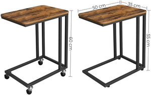 End Table with Castors - Karrari
