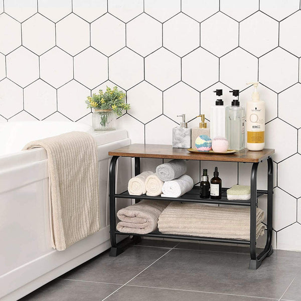 Shoe Bench, Industrial Shoe Rack - Karrari