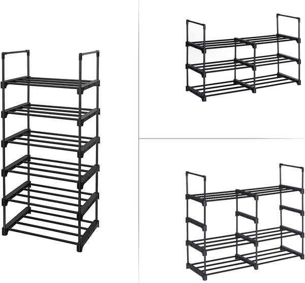 Stackable Shoe Storage Organizer – 6 Tiers - Karrari