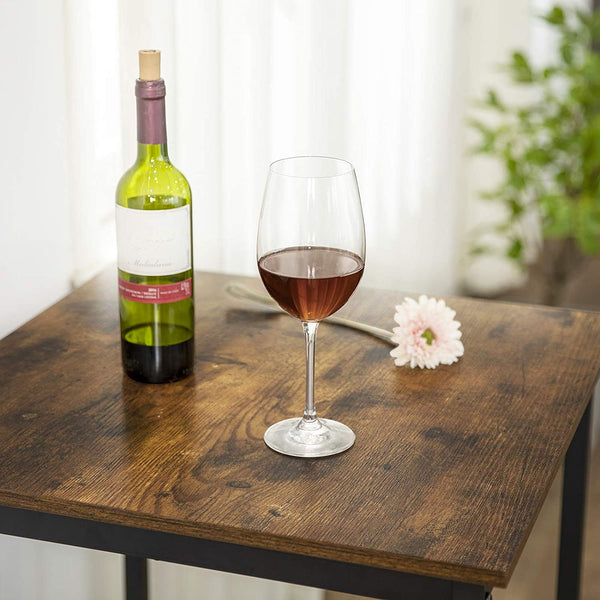 Square Bar Table with Steel Frame - Karrari