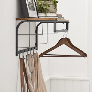 Wall-Mounted Coat Rack with Hooks - Karrari