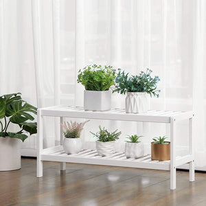 Bamboo 2-Tier Shoe Rack - Karrari