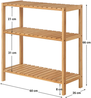 Multi-Purpose Bamboo Shelf Rack - Karrari