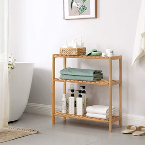 Multi-Purpose Bamboo Shelf Rack - Karrari