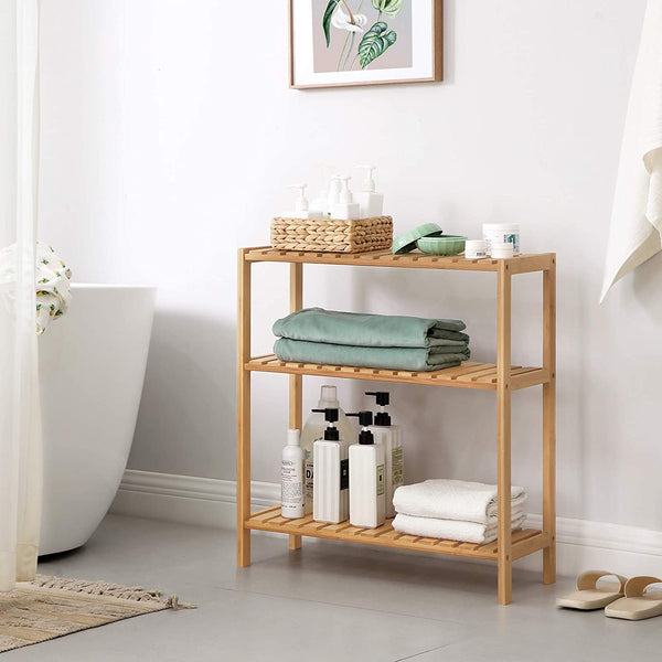 Multi-Purpose Bamboo Shelf Rack - Karrari