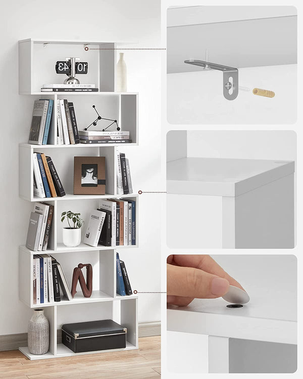 6-Tier Cube Bookshelf - Karrari