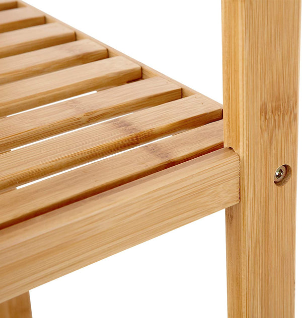 5-Tier Bamboo Bathroom & Storage Shelf - Karrari