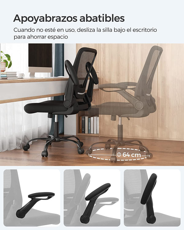 Office Chair – Mesh Back, Lumbar Support & Rocking - Karrari
