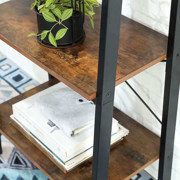 4-Tier Industrial Ladder Shelf - Karrari