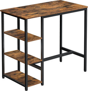 Rectangular Bar Table with 3 Shelves - Karrari