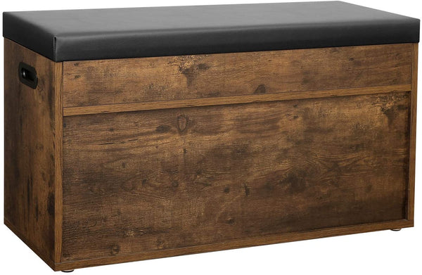 Shoe Bench with Cushion & Storage - Karrari