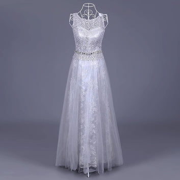 Vintage Lace Style female Mannequin Torso adjustable Height about 112 cm - 170 cm white Metal Dressmakers