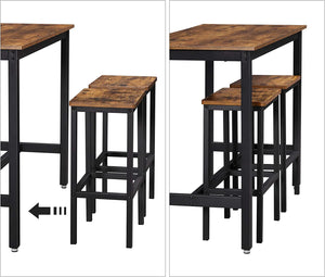 Industrial Bar Table Set - Karrari