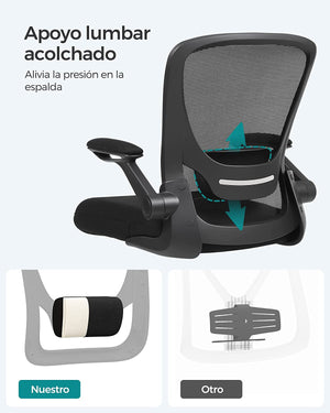 Office Chair – Mesh Back, Lumbar Support & Rocking - Karrari