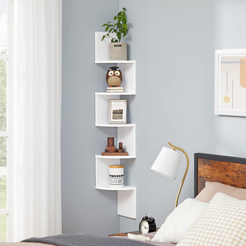 5-Tier Floating Corner Shelf - Karrari