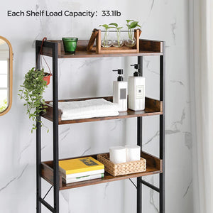 3-Tier Over-The-Toilet Bathroom Shelf - Karrari