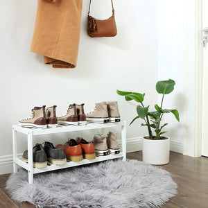 Bamboo 2-Tier Shoe Rack - Karrari