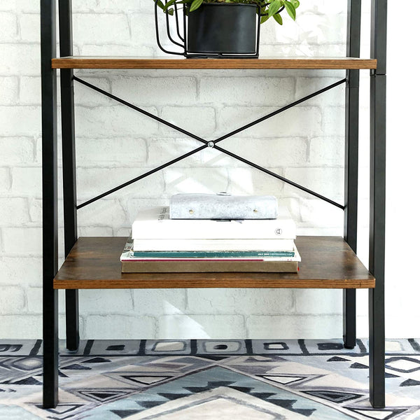 4-Tier Industrial Ladder Shelf - Karrari