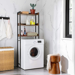 3-Tier Over-The-Toilet Bathroom Shelf - Karrari