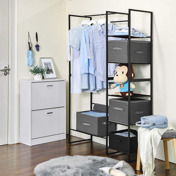 Foldable Storage Boxes with Lids & Handles - Karrari