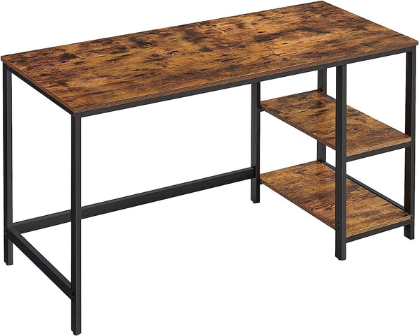 Computer Desk with 2 Reversible Shelves - Karrari