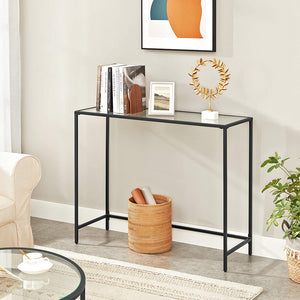 Glass Top Console Table - Karrari