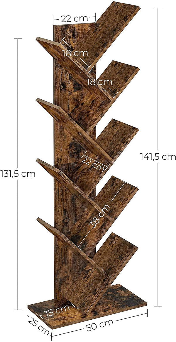 8-Tier Tree Bookcase - Karrari