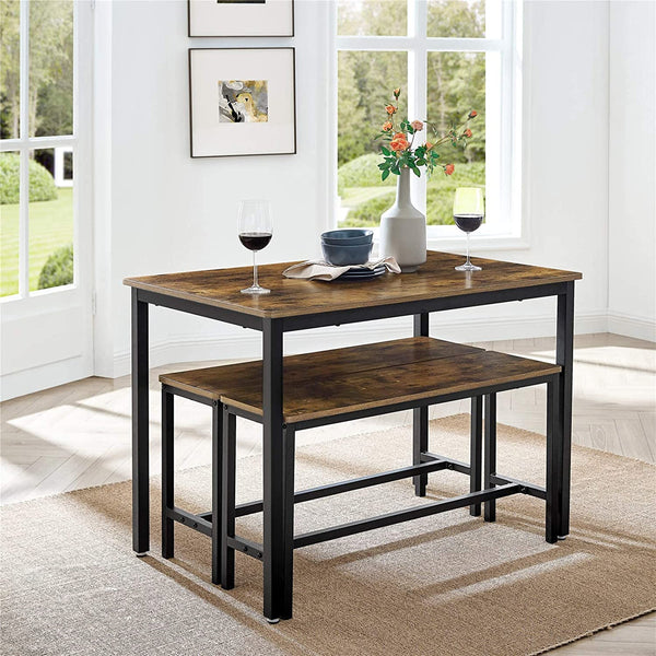 Kitchen Table with 2 Benches - Karrari