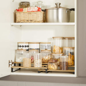 3-Tier Bamboo Spice Rack Set of 2 - Karrari