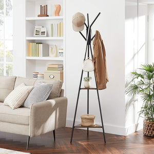 Coat Hanger Stand with Shelves - Karrari